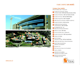 PLANO CAMPUS san ANDRÉS - Admisión y Registro Académico