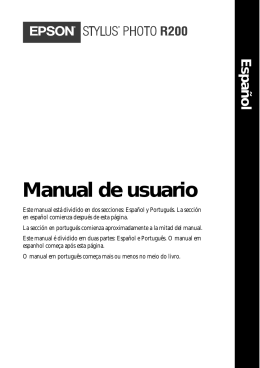 Manual de usuario - Epson America, Inc.