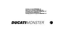 Catalogo ricambi MONSTER S2R Spare parts catalogue MONSTER