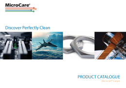 Discover Perfectly Clean PRODUCT CATALOGUE
