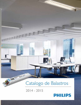 Catálogo Balastros