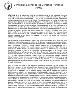 Comisión Nacional de los Derechos Humanos México