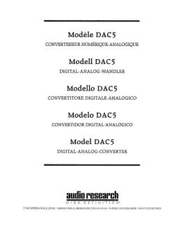 0d6110 - Audio Research