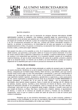 ¡El M ALUMNI MERCEDARIOS