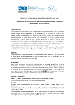 Propuesta metodológica y programa