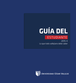 GUÍA DEL - Universidad César Vallejo
