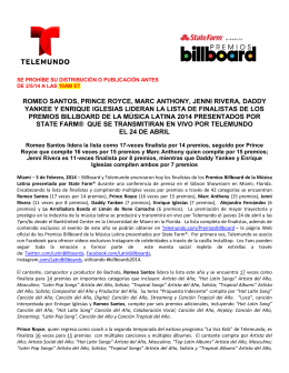 romeo santos, prince royce, marc anthony, jenni