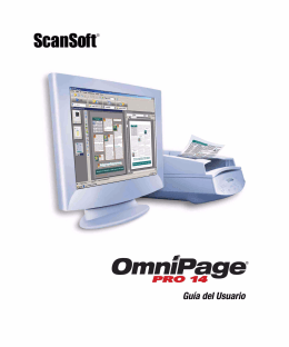 OmniPage Pro 14 Office Guide SPA