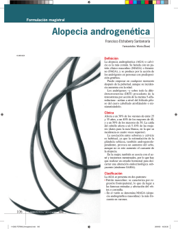 Formulación Magistral Alopecia Androgenética