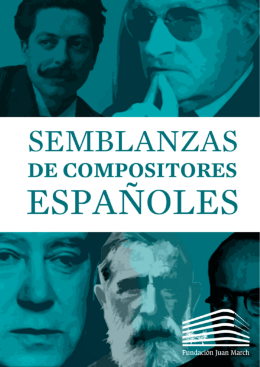 ir a índice Semblanzas de compositores españoles