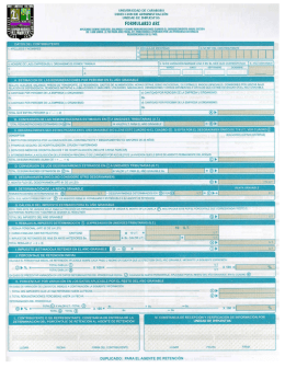 FORMULARIO ARI - Intranet