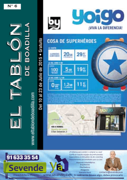 revista - El tablón de Boadilla