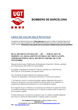 BOMBERS DE BARCELONA