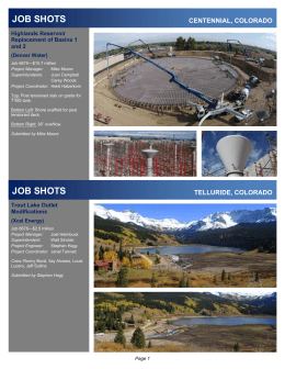 Fall 2014 Newsletter - Garney Construction