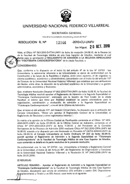 Resolución R. Nº 12146-10-CU-UNFV