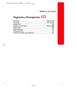 Urgencias y Emergencias 112