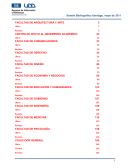 b_scl_mayo2011 - Biblioteca UDD