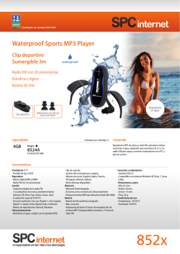 Waterproof Sports MP3 Player