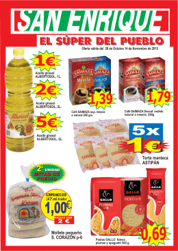 1€ 1€ - Supermercados San Enrique