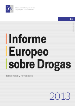 Informe europeo sobre drogas 2013