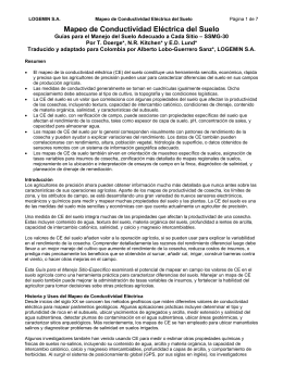 39 Mapeo de Conductividad Eléctrica del Suelo, ALGS