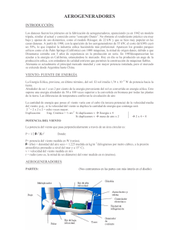 AEROGENERADORES