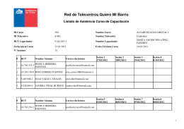 Red de Telecentros Quiero Mi Barrio