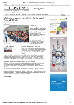 vi almeria hog rally - teleprensa
