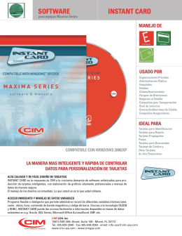 SOFTWARE INSTANT CARD