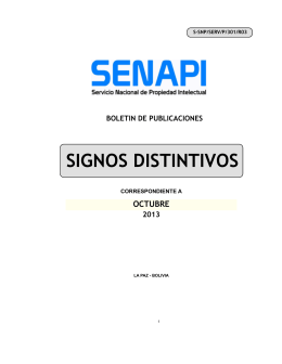 SIGNOS DISTINTIVOS