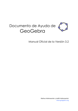 manualmente, GeoGebra