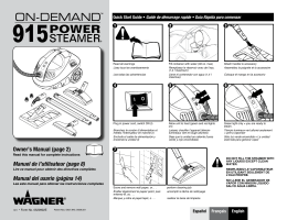 Owner`s Manual (page 2) Manuel de l`utilisateur (page 8