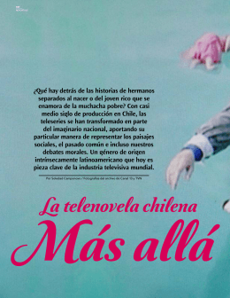 La telenovela chilena