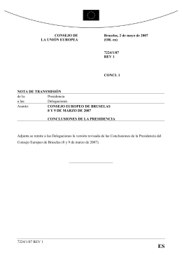 UE - Council of the European Union