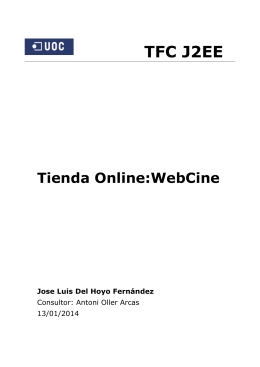Tienda online : WebCine
