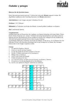 Landeskunde-Rätsel (ab Lektion 5)