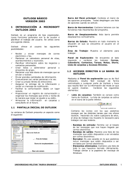 outlook básico versión 2003 1 introducción a microsoft outlook 2003