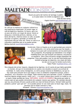 Consejos de ex alumnos del año 06-07