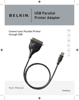 USB Parallel Printer Adapter