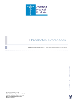 Productos Destacados - Argentina Medical Products