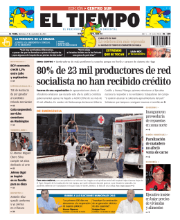 80% de 23 mil productores de red socialista no han