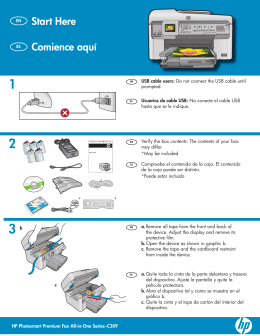 Comience aquí Start Here
