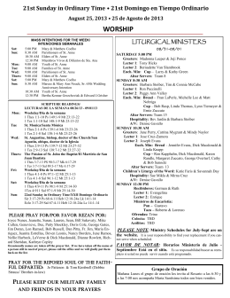 WORSHIP - St. Anne Church