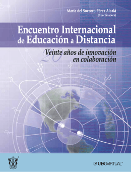 Encuentro Internacional de Educacióna Distancia