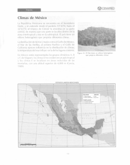 Climas de México