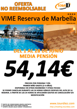 VIME Reserva de Marbella