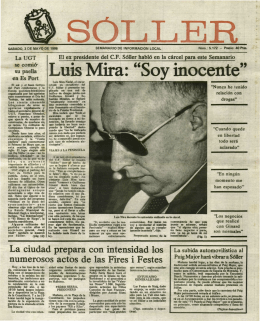 Luis Mira: "Soy inocente" - Biblioteca Digital de les Illes Balears