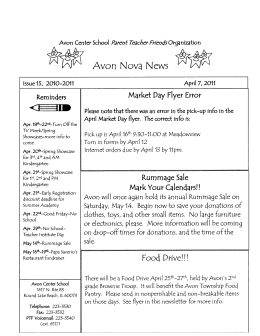 The Nova News 04/08/11