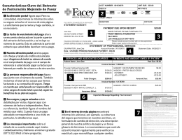 Características Clave del Extracto de Facturación Mejorado de Facey