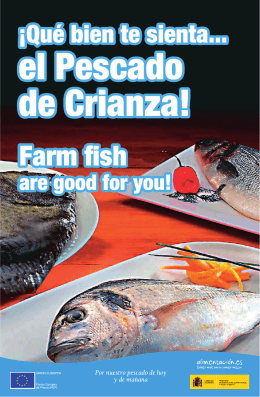 Que bien te sienta el Pescado de Crianza